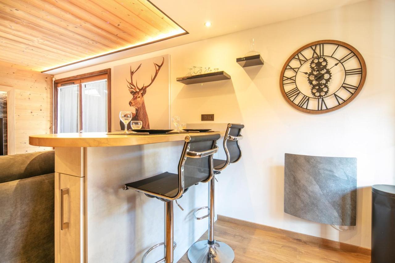 Le Cerf Des Alpages - Appt Cosy Pour 2 Apartment La Giettaz Exterior photo